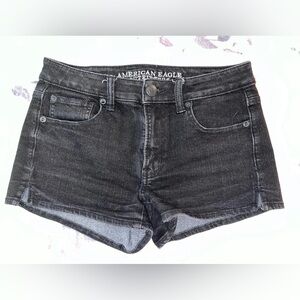 American Eagle Outfitters 360 Super Stretch Black Shorts